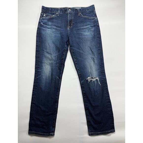 AG Adriano Goldschmied Women's The Ex-Boyfriend Slouchy Slim Jeans - 28R (31x27) - Picture 1 of 6